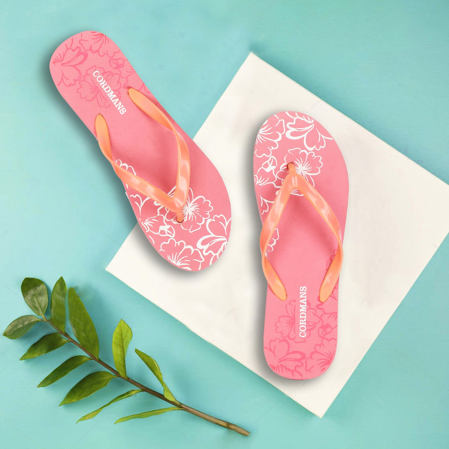 Cordmans BlossomStep – Women’s Floral Print Flip-Flops