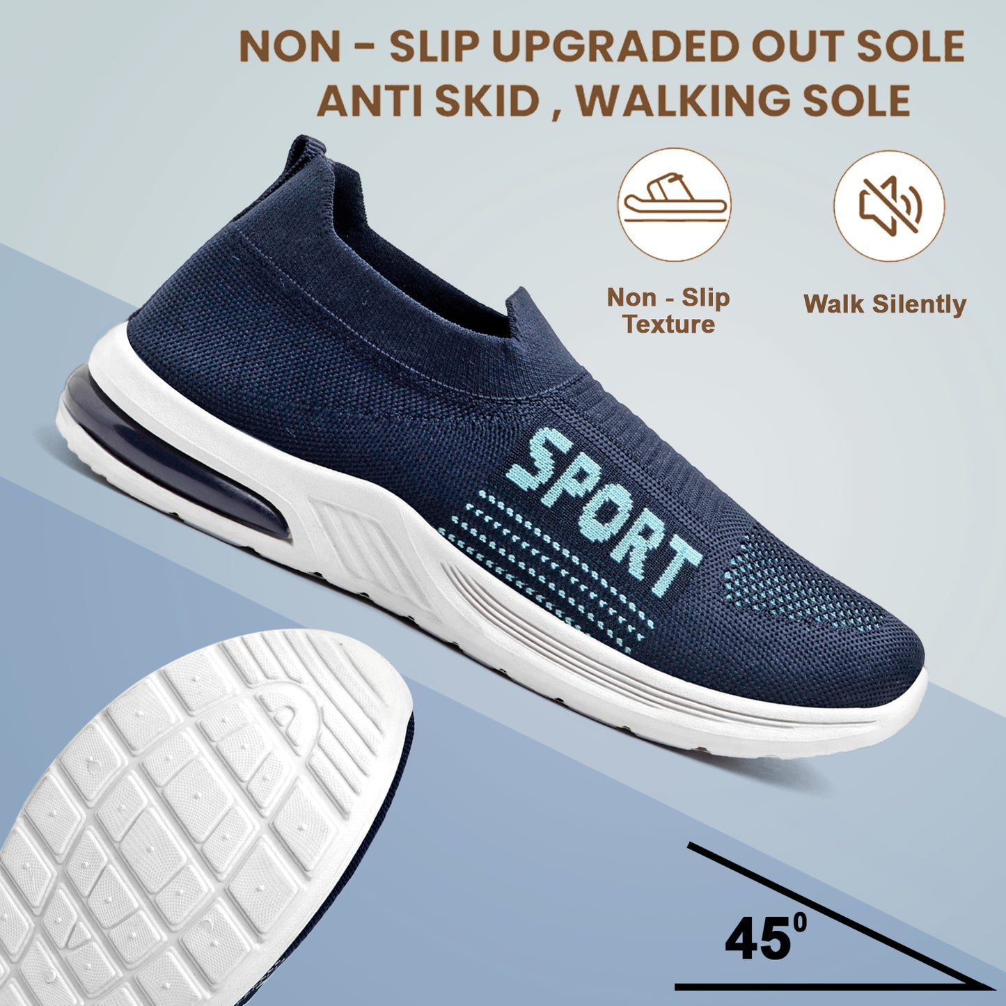 Cordmans Sport – Women’s Slip-On Walking Shoes