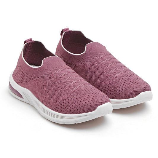 Women’s Stylish Slip-On Sports Sneakers – Lightweight & Breathable Walking Shoes
