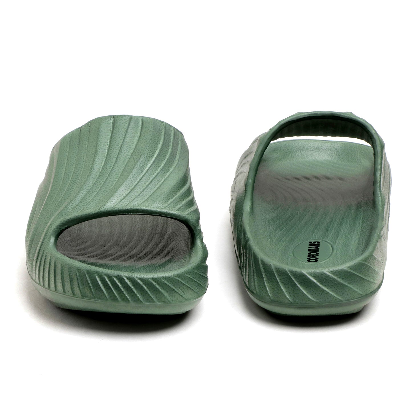 Premium Comfort Slide Sandals for Men & Women | Stylish Olive Green Casual Wear