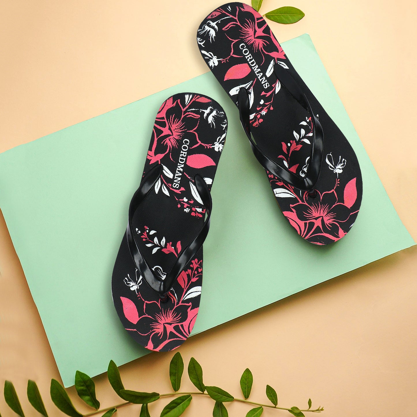 Floral Print Flip Flops – Comfortable & Trendy Flip Flops