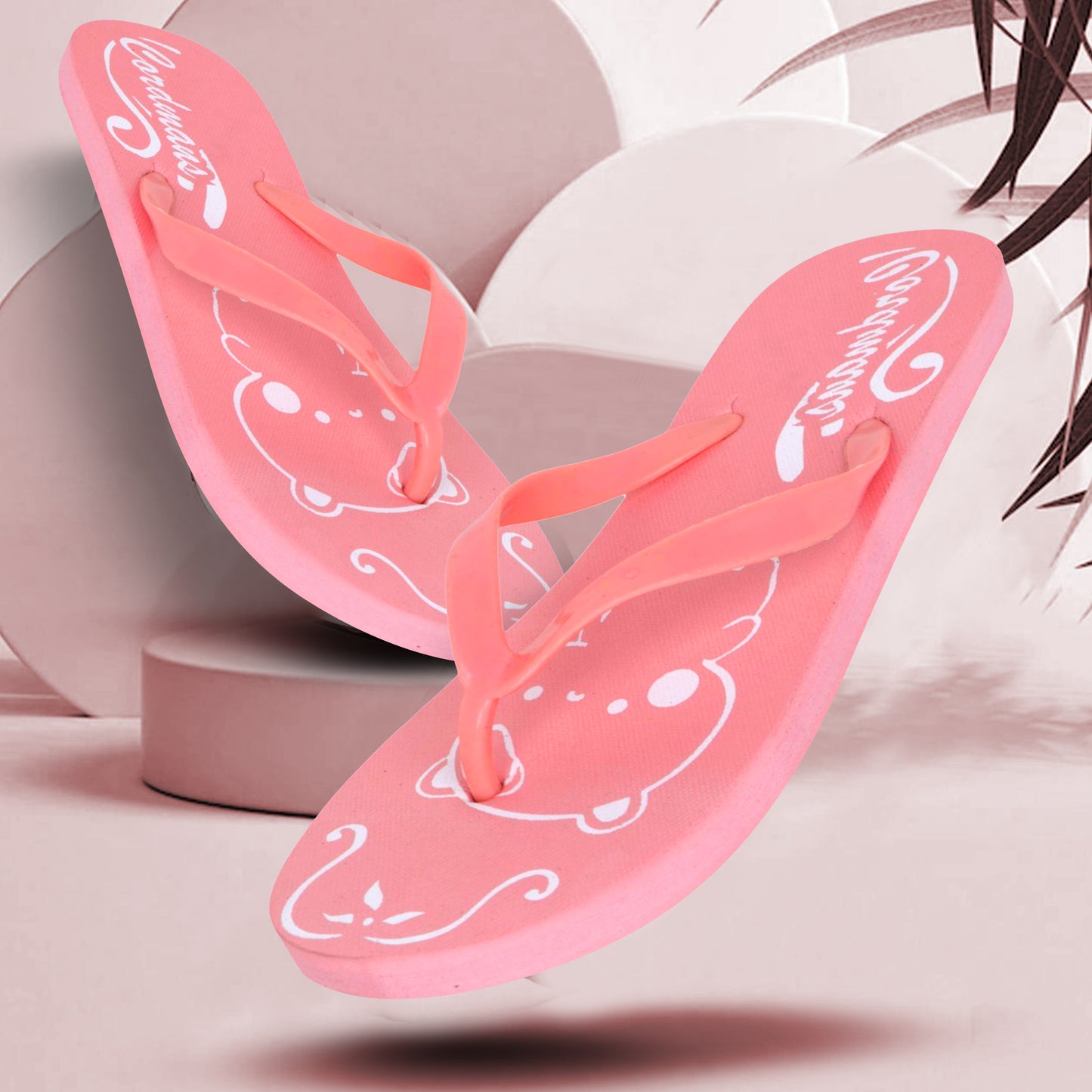 Cordmans Cartoon Slippers – Trendy & Comfortable Flip-Flops for Women