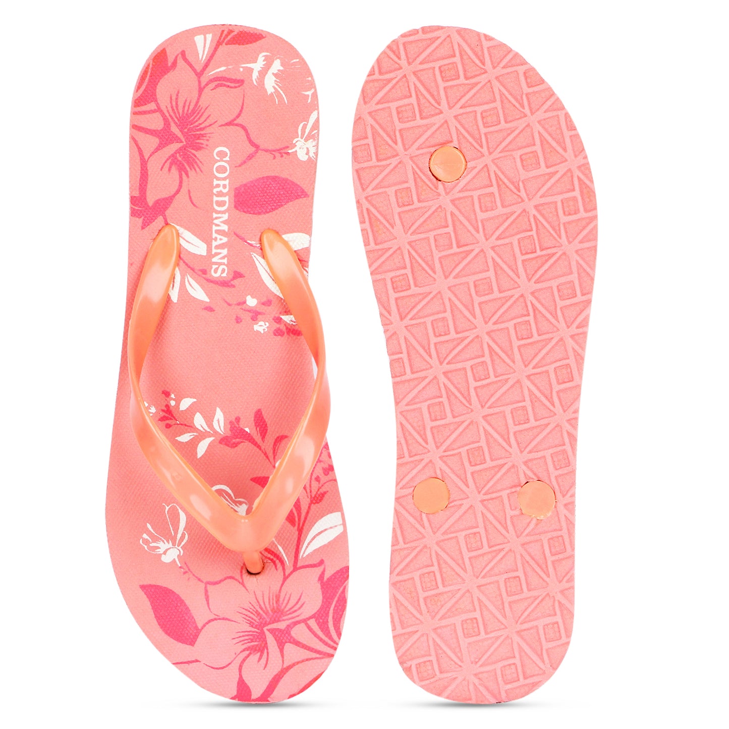 Cordmans Floral Print Flip Flops – Comfortable & Trendy Slippers.