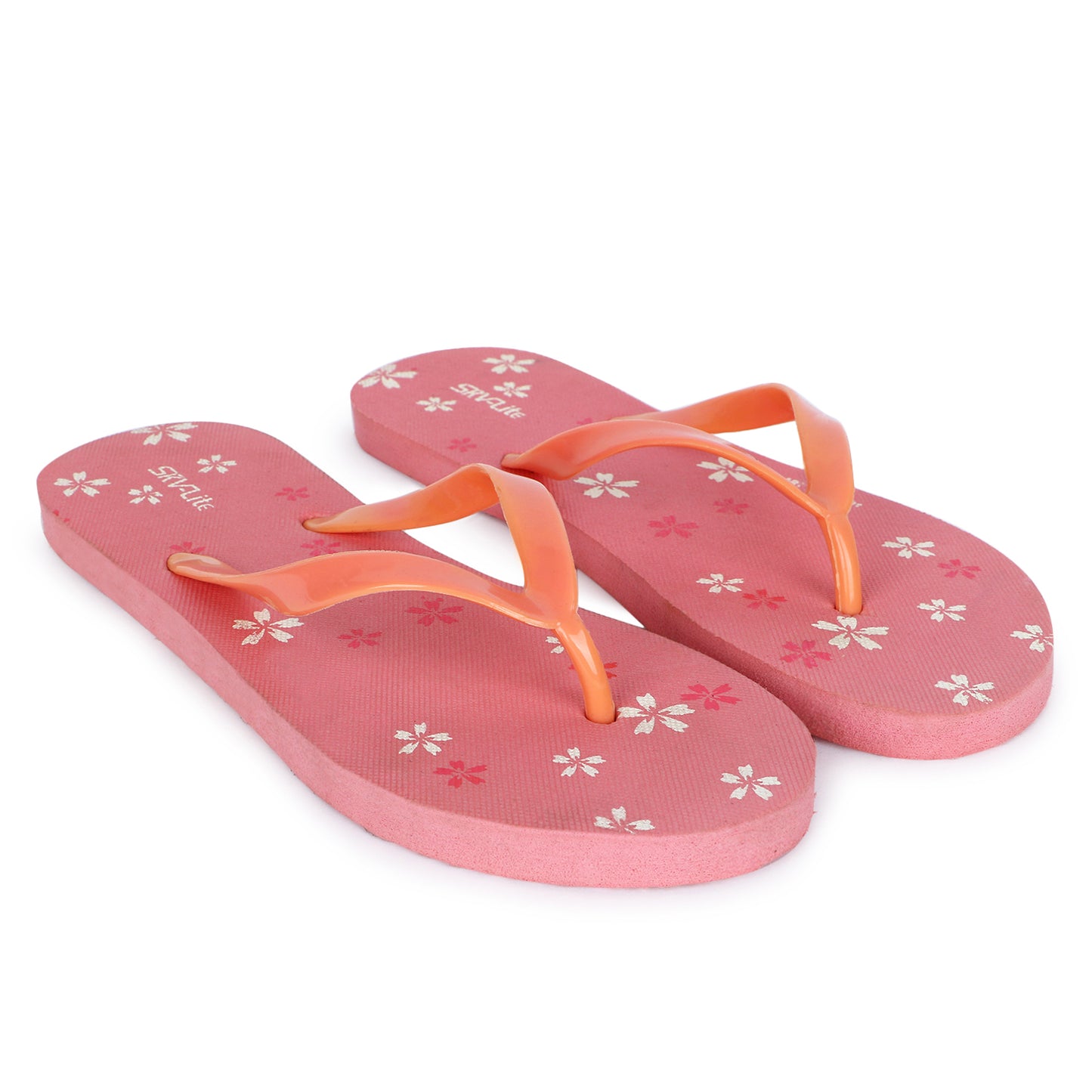 Stylish Women’s Floral Printed Flip-Flops