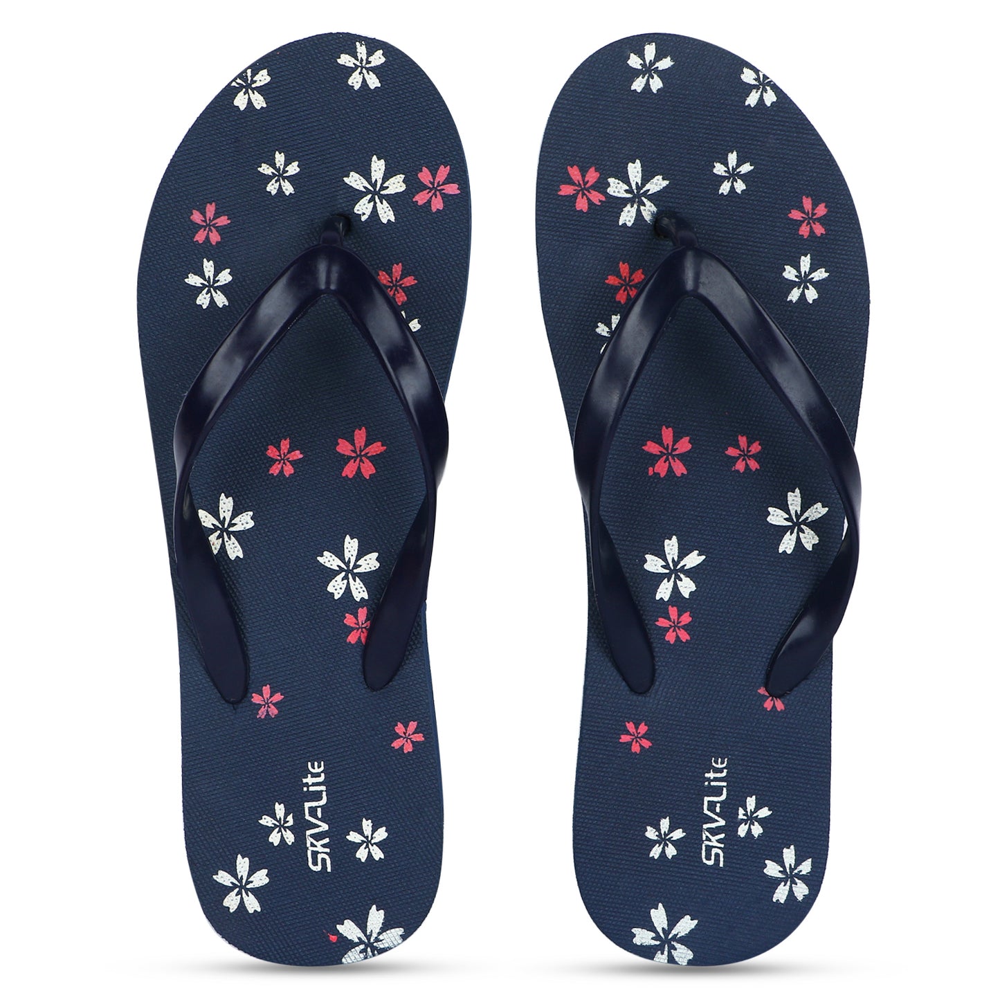 Stylish Women’s Floral Printed Flip-Flops