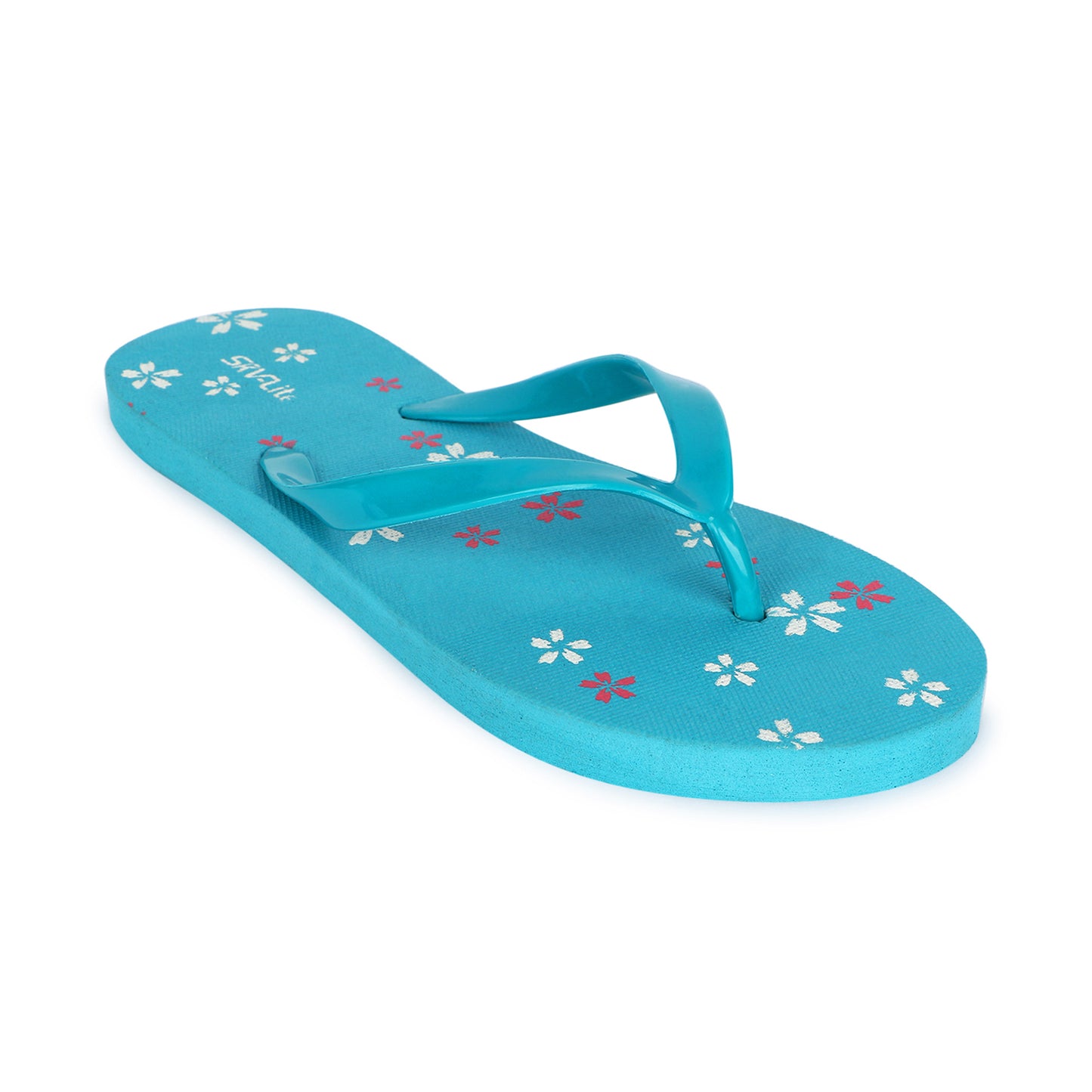 Stylish Women’s Floral Printed Flip-Flops