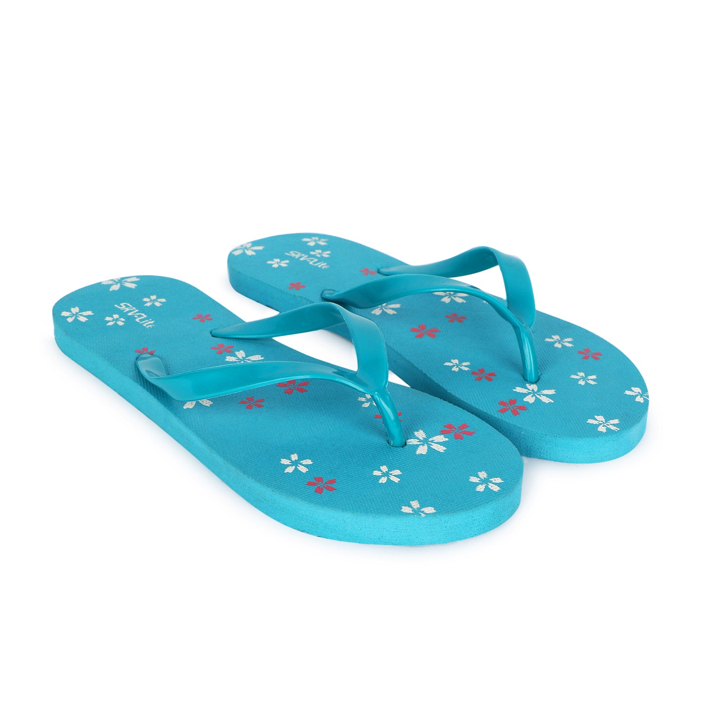Stylish Women’s Floral Printed Flip-Flops