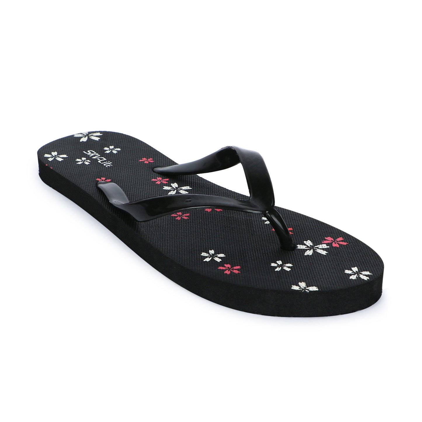 Stylish Women’s Floral Printed Flip-Flops