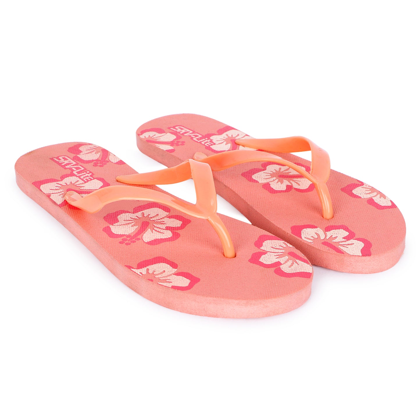 Flower Print Flip Flops – Comfortable & Trendy Slippers