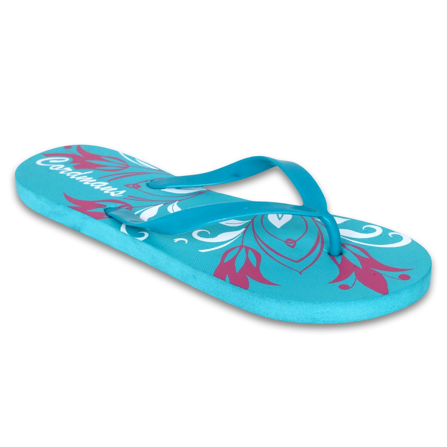 Cordmans BloomWave – Women’s Sky Floral Print Flip-Flops