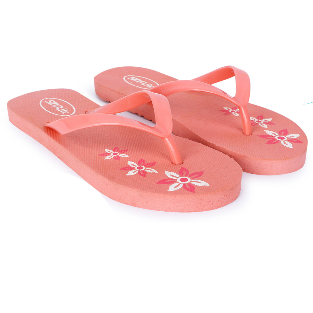 pink, Blue, Navy Combo flower Print – Comfortable & Trendy Slippers by Cordmans