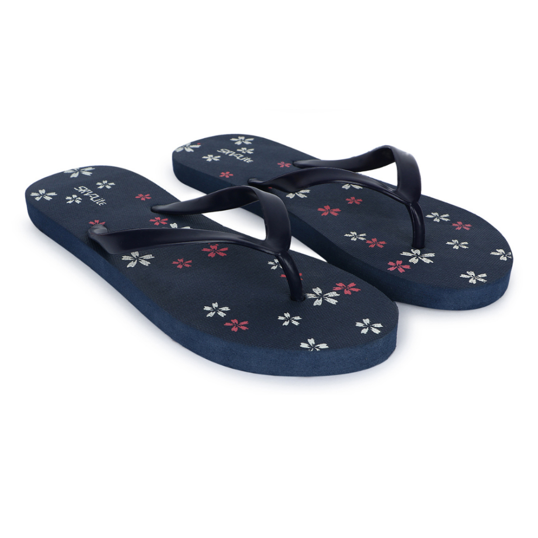 Cordmans PetalEase Trio – Pack of 3 Women’s Floral Print Lightweight Flip-Flops