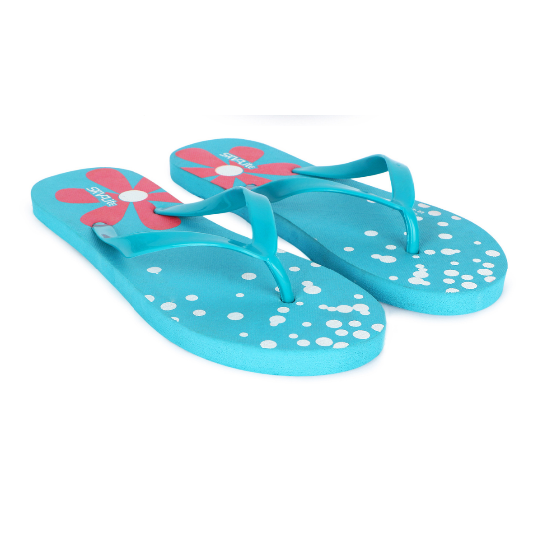 Cordmans BloomFlex Trio – Pack of 3 Women’s Floral Print Lightweight Flip-Flops