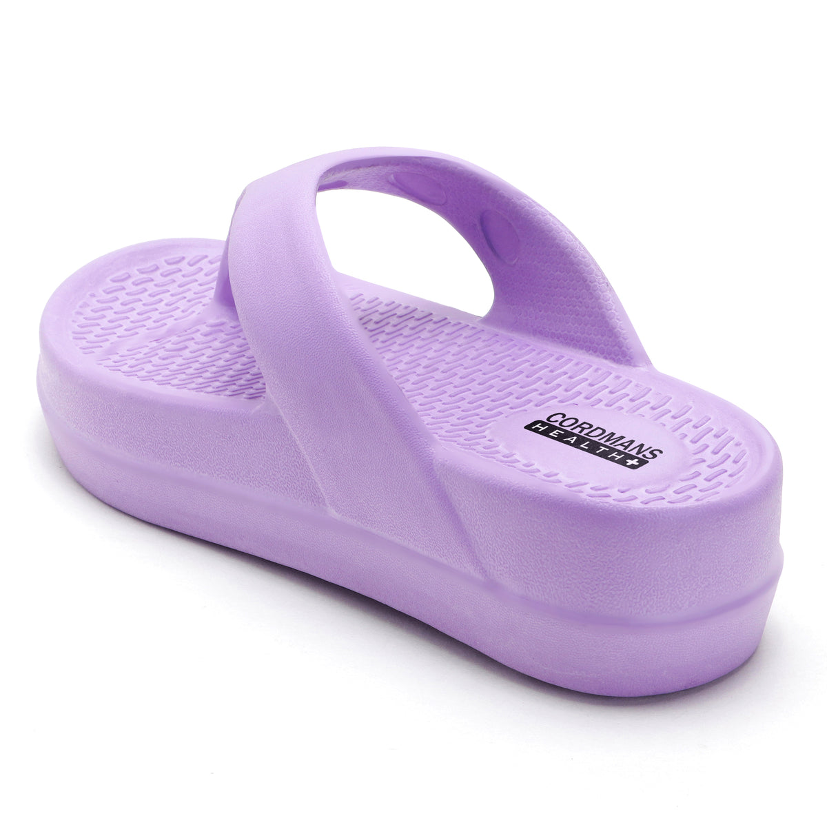 Women’s Purple Platform Flip-Flop Sandals – Stylish Casual Slippers