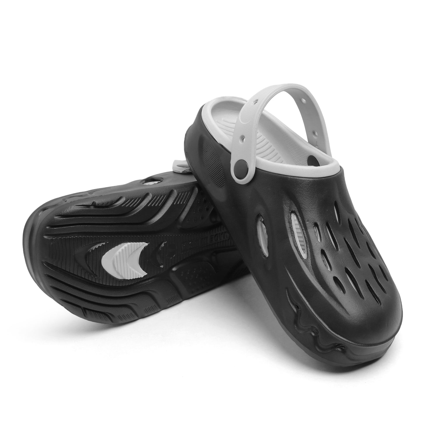 Unisex Comfort Clogs – Black | Lightweight, Anti-Slip & Water-Friendly