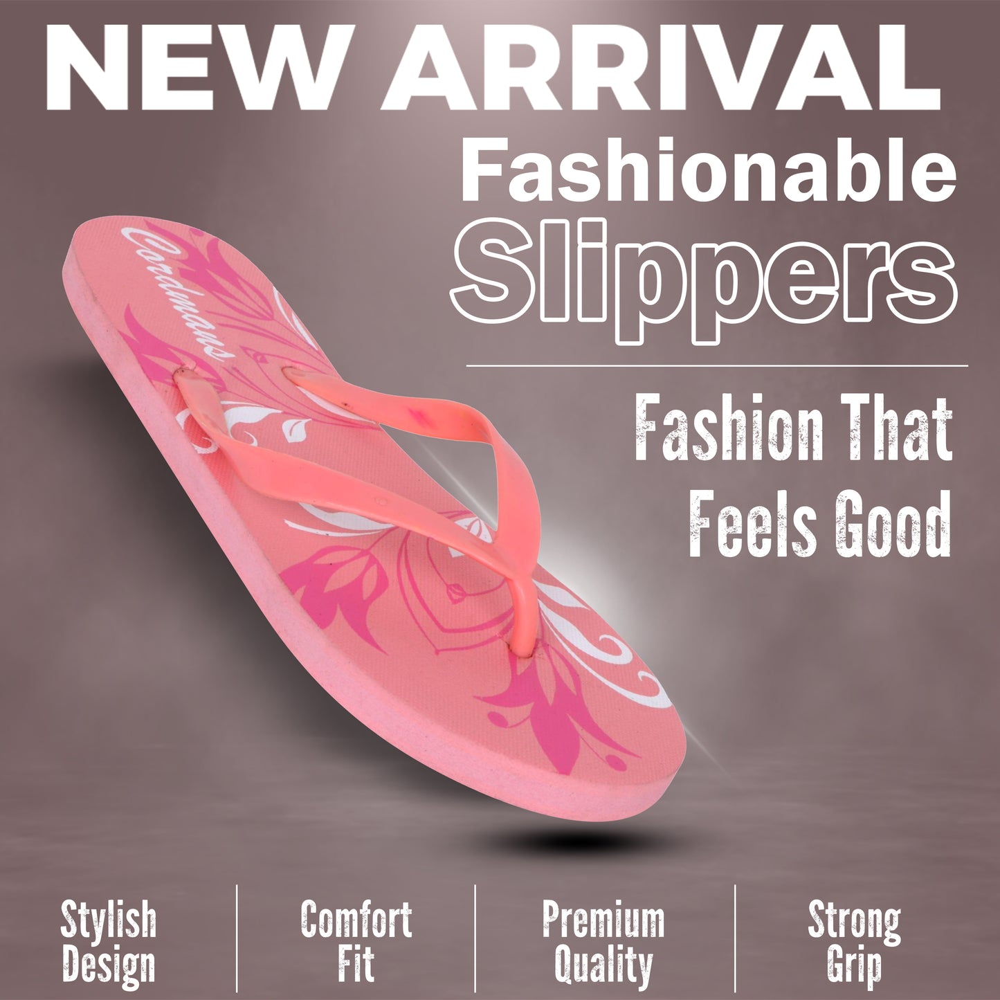 Cordmans BloomWave – Women’s  Floral Print Flip-Flops