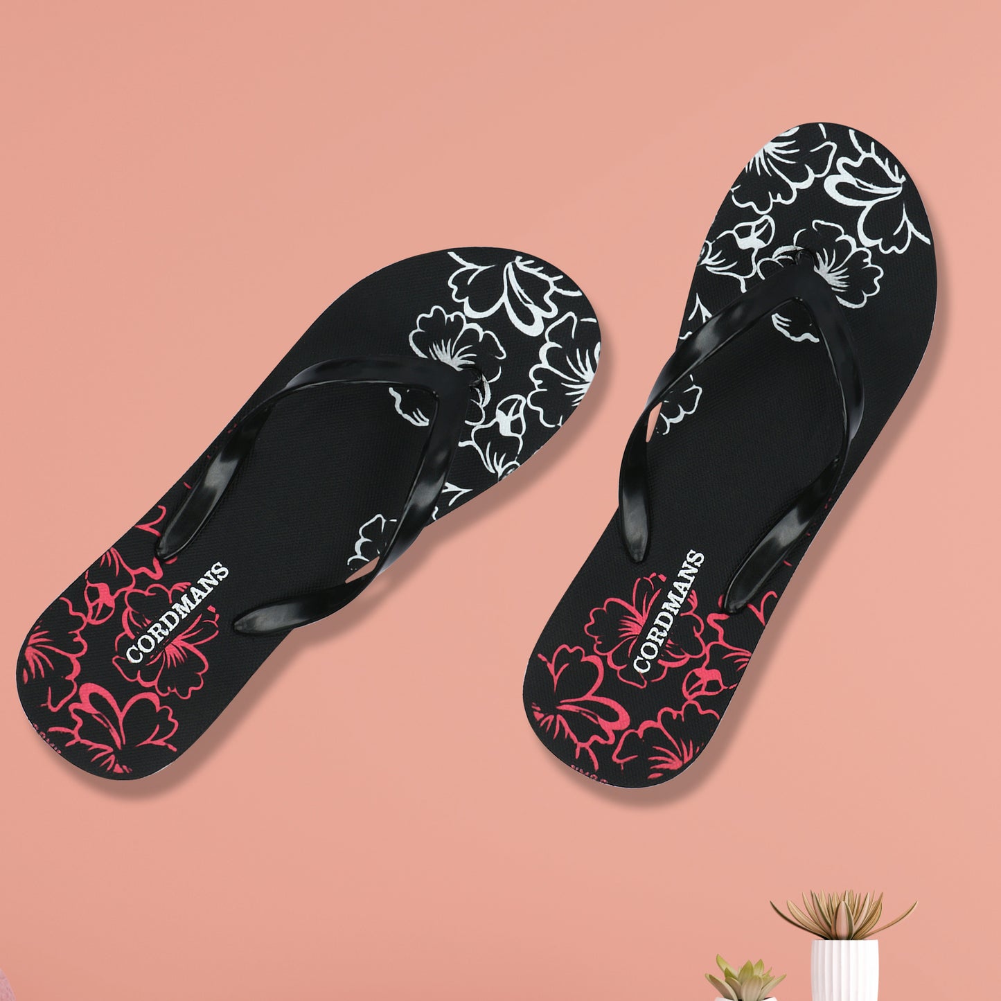 Cordmans BlossomStep – Women’s  Floral Print Flip-Flops