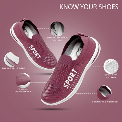 Cordmans Sport – Women’s Slip-On Walking Shoes