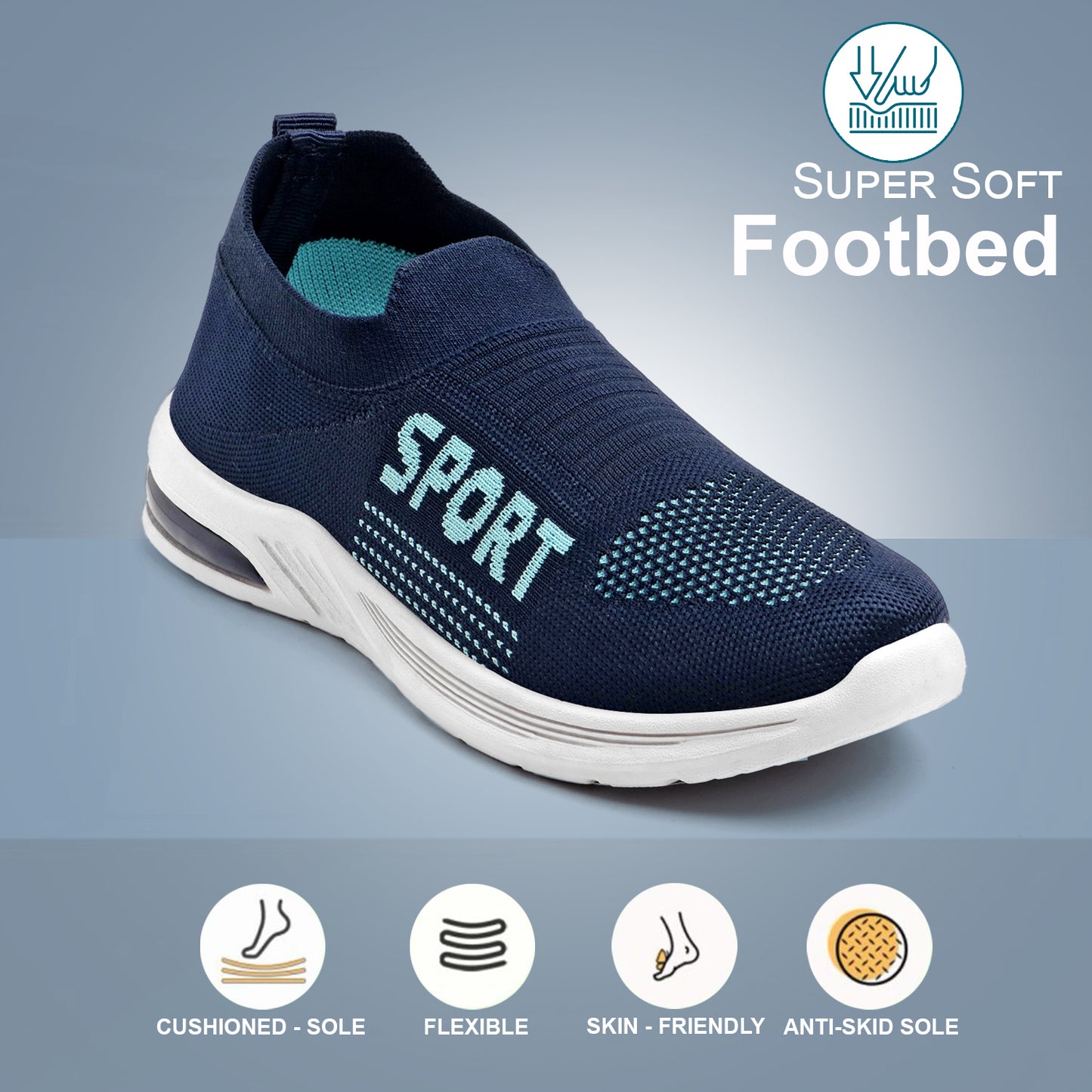 Cordmans Sport – Women’s Slip-On Walking Shoes