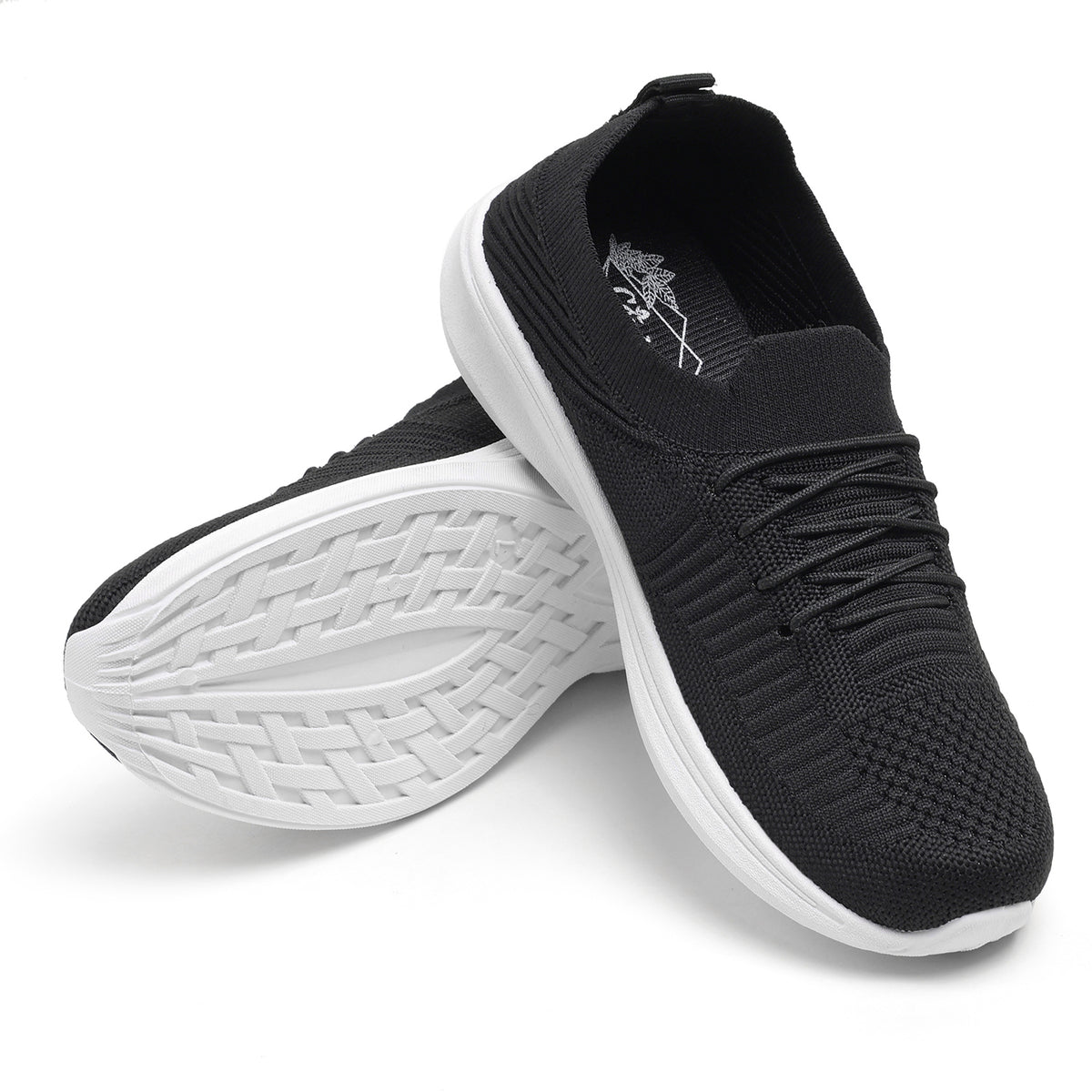 Women’s Black Lightweight Mesh Sneakers – Stylish & Comfortable Everyday Shoes