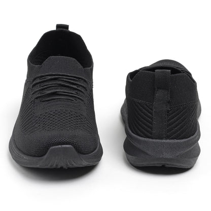 Women’s Black Lightweight Mesh Sneakers – Stylish & Comfortable Everyday Shoes