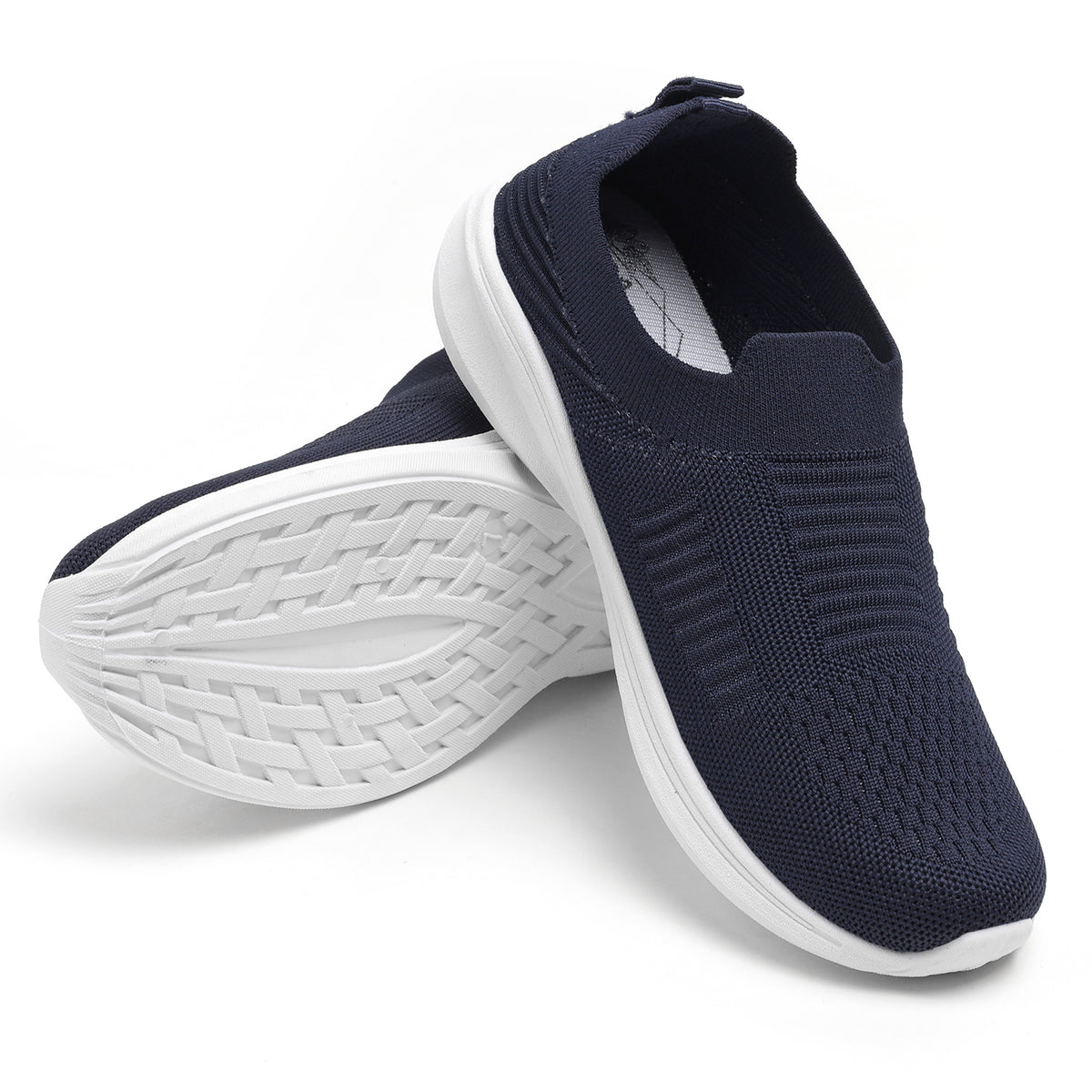 Women’s Navy Blue Slip-On Sneakers