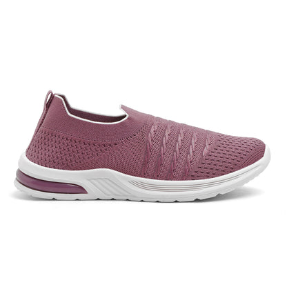Women’s Stylish Slip-On Sports Sneakers – Lightweight & Breathable Walking Shoes