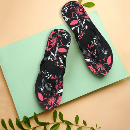 Floral Print Flip Flops – Comfortable & Trendy Flip Flops