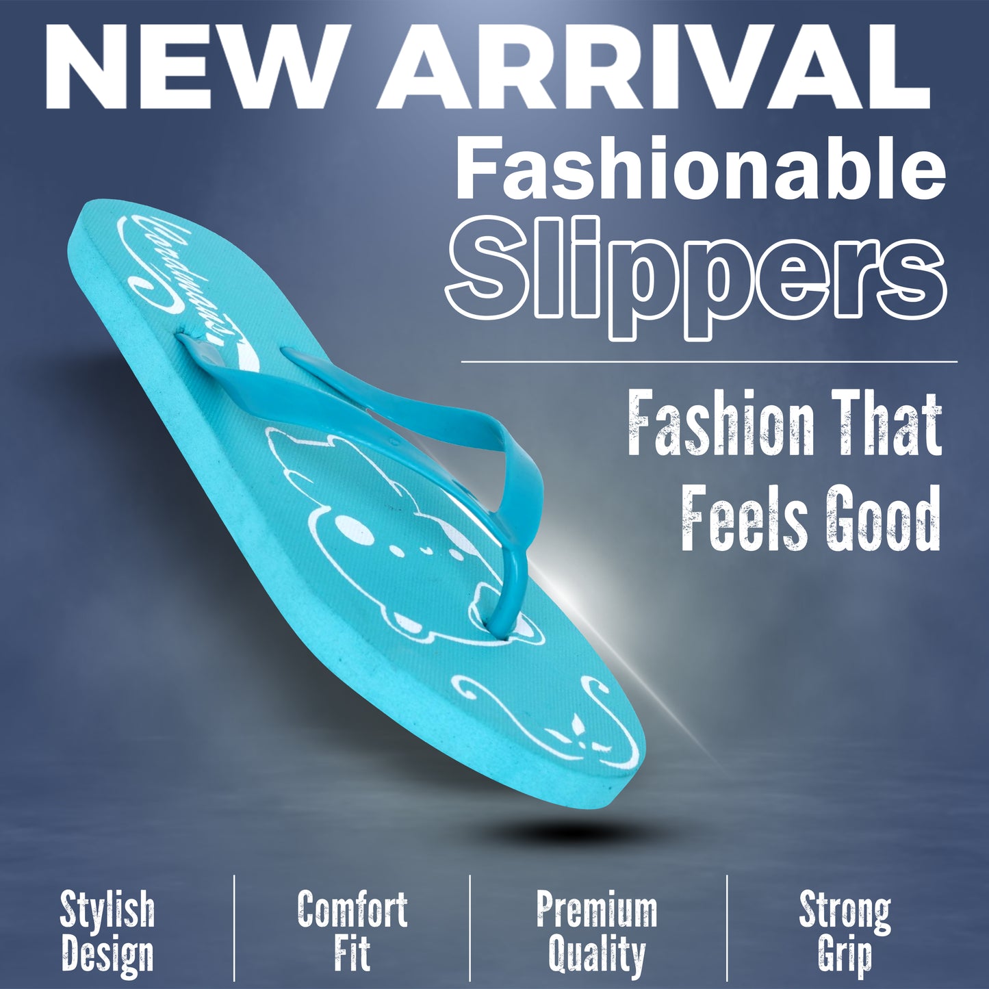 Cordmans  Cartoon Slippers – Trendy & Comfortable Flip-Flops for Women