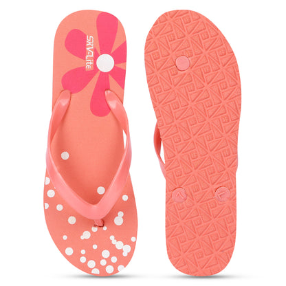Cordmans BloomPop – Women’s Pink Polka & Floral Flip-Flops