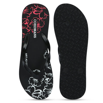 Cordmans BlossomStep – Women’s  Floral Print Flip-Flops