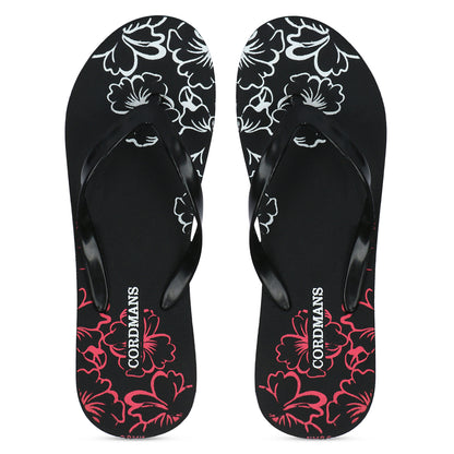 Cordmans BlossomStep – Women’s Floral Print Flip-Flops