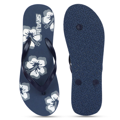 Flower Print Flip Flops – Comfortable & Trendy Slippers