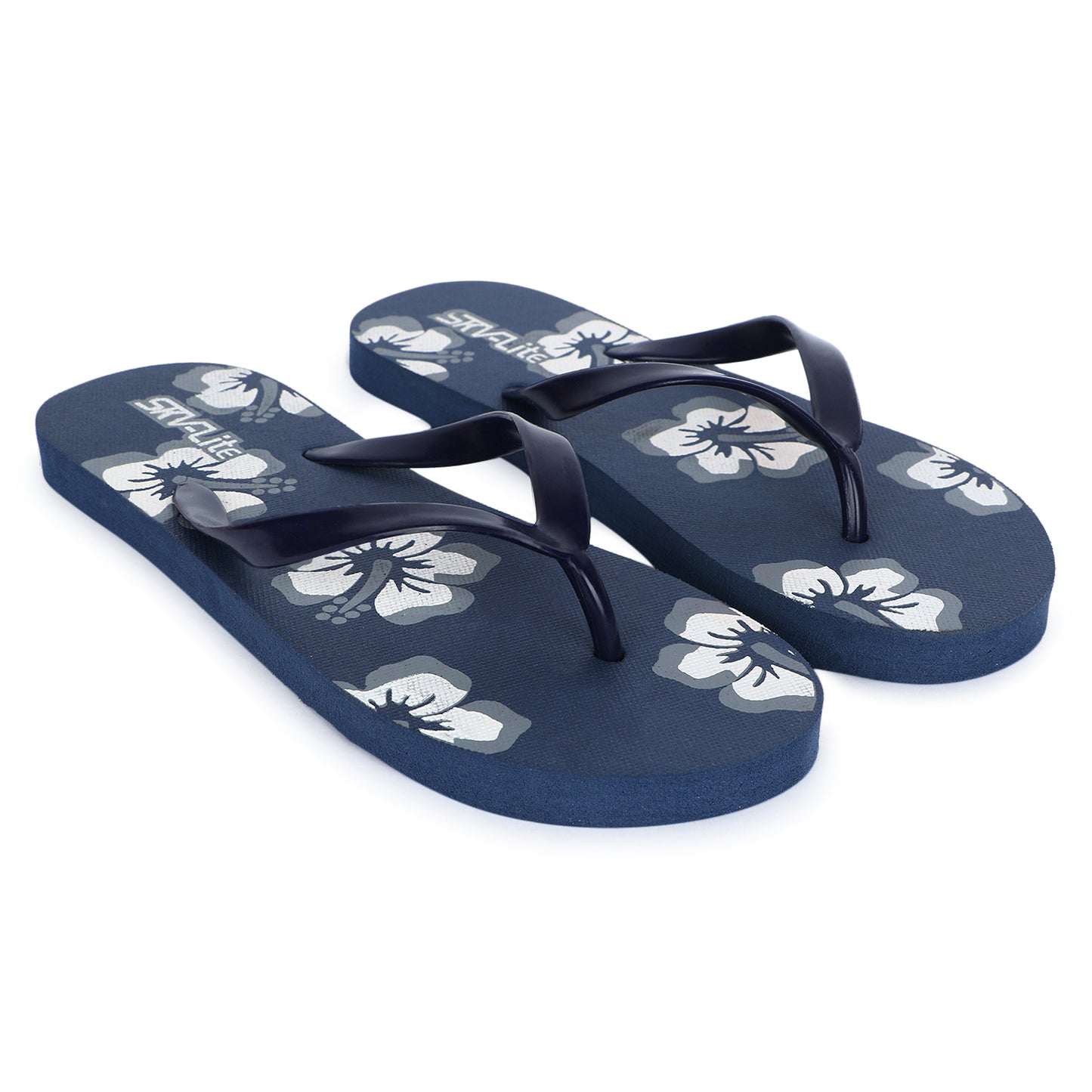 Flower Print Flip Flops – Comfortable & Trendy Slippers