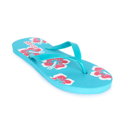 Flower Print Flip Flops – Comfortable & Trendy Slippers