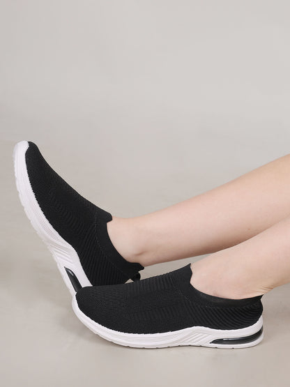 Cordmans Plain SoftWalk – Women’s  Knit Slip-Ons