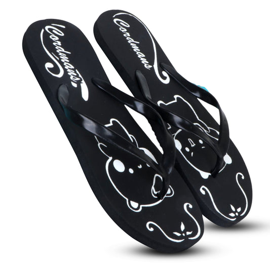 Cordmans  Cartoon Slippers – Trendy & Comfortable Flip-Flops for Women